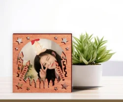 Candles Birthday Photo Frame