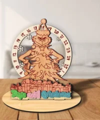 Christmas Calendar With Grinch