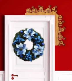 Christmas Door Corner