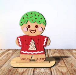 Christmas Gingerbread Stand Decor