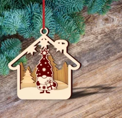 Christmas Gnome Ornament
