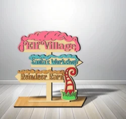 Christmas Wooden Sign