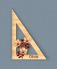 Flower Triangle Ruler