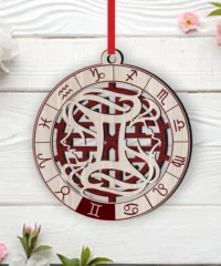 Gemini Zodiac Ornament