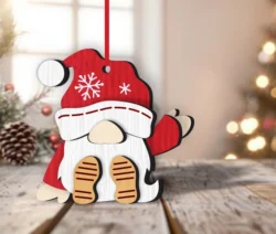 Gnome Christmas Ornament