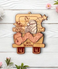 Grinchmas Christmas Gift Card Holder