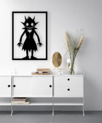 Halloween Monster Wall Art