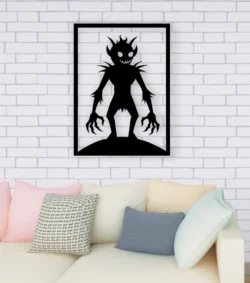 Halloween Monster Wall Art