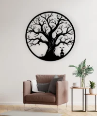 Halloween Tree And Wall Art