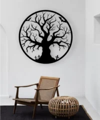 Halloween Tree Wall Art