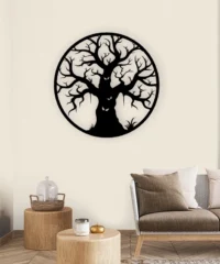 Halloween Tree Wall Art