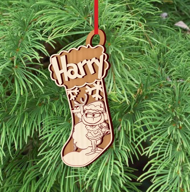 Harry Christmas Stocking