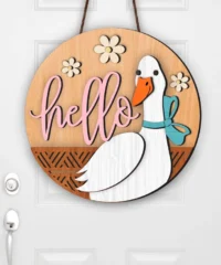 Hey Goose Door Hanger