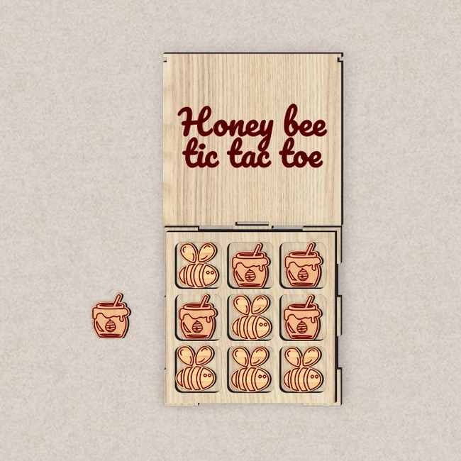 Honey Bee Tic Tac Toe