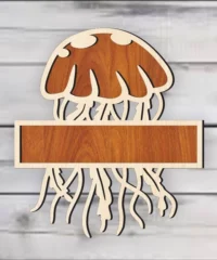 Jellyfish Name Sign