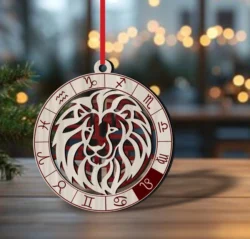 Leo Zodiac Ornament