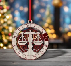 Libra Zodiac Ornament
