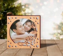 Lotus Photo Frame