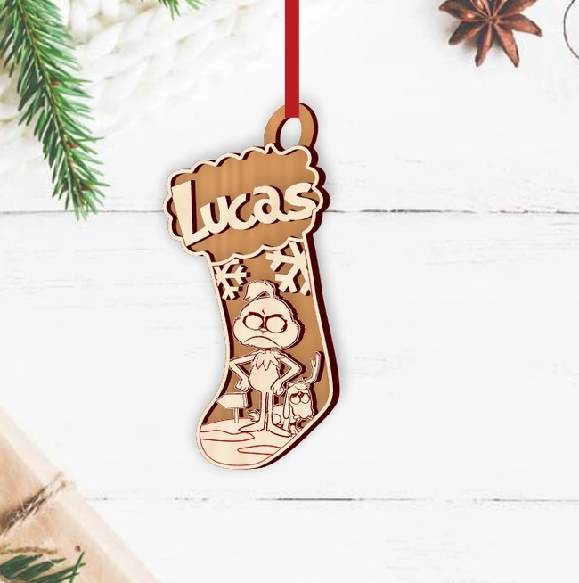 Lucas Christmas Stocking