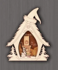 Multilayer Christmas House