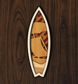 Multilayer Surfboard