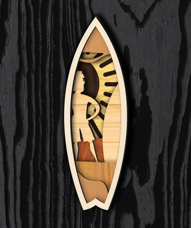 Multilayer Surfboat