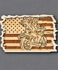 Multilayer USA Flag