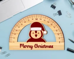 Penguin Christmas Ruler