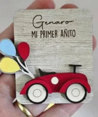 Red Cart Keychain