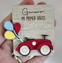 Red Cart Keychain