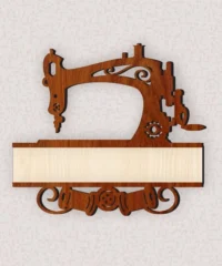Sewing Machine Name Sign