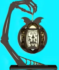 Skeleton Hand Lantern