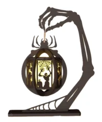 Skeleton Hand Lantern