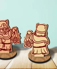 Tabletop RPG Character Miniatures