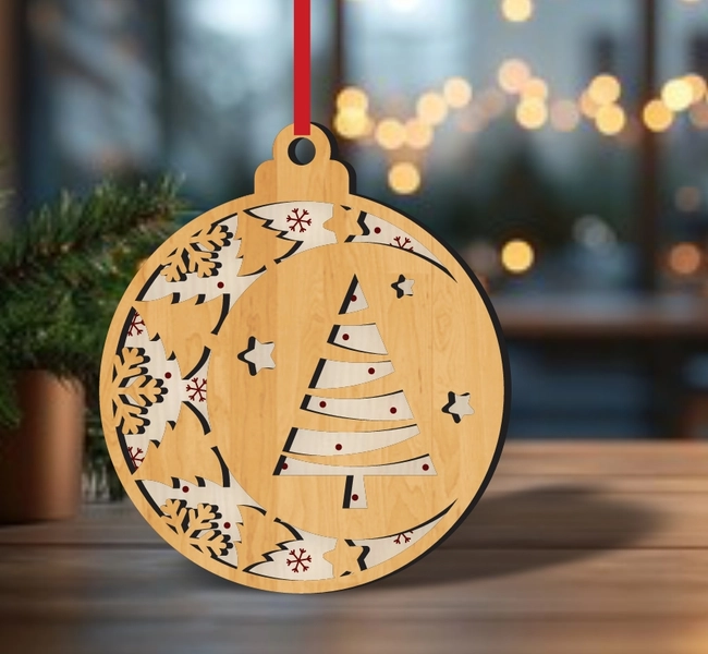Tree Christmas Ornament