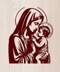 Virgin Mary And Jesus