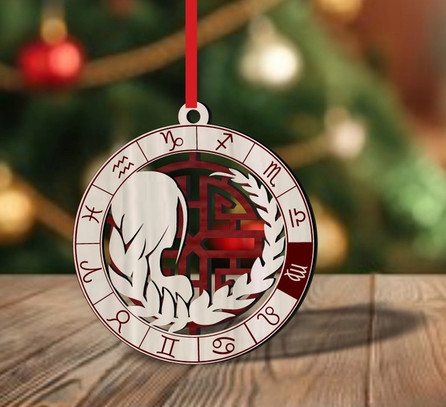 Virgo Zodiac Ornament