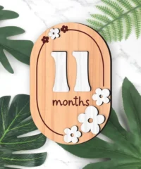 11 Months Baby Milestone Card