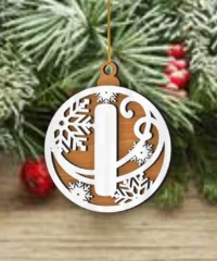 Alphabet I Ornament