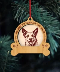 Australian Cattle Dog Christmas Ornament