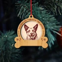 Australian Cattle Dog Christmas Ornament