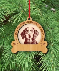 Beagle Dog Christmas Ornament
