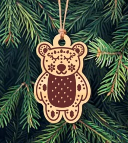 Bear Christmas Ornament