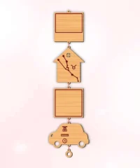 Boy Baby Birth Wooden Garland Name And Zodiac Taurus Sign