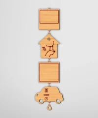 Boy Baby Birth Wooden Garland Name And Zodiac Virgo Sign