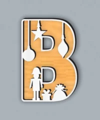 Christmas Alphabet B