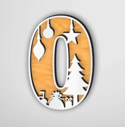 Christmas Alphabet O