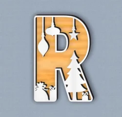 Christmas Alphabet R