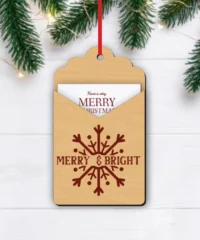Christmas Decorative Gift Card Holder