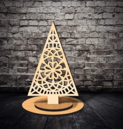 Christmas Mandala Ornament